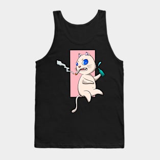 chill cat Tank Top